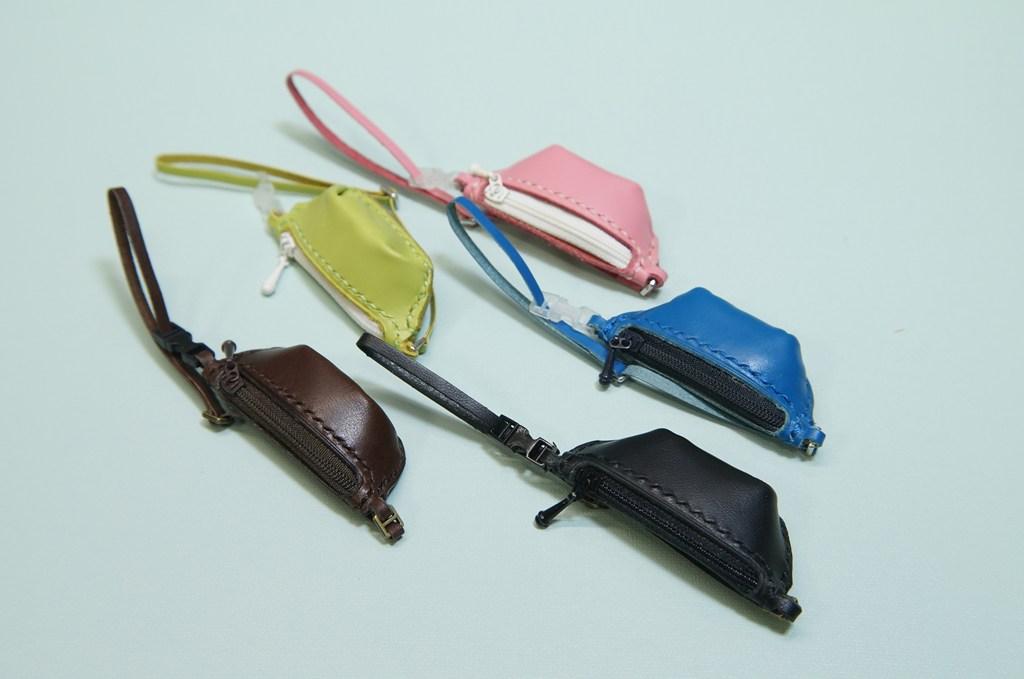 【本革】30cmドール用 ボディバッグ【ブルー】/ オビツ30・テヤンサイズ | 5枚目