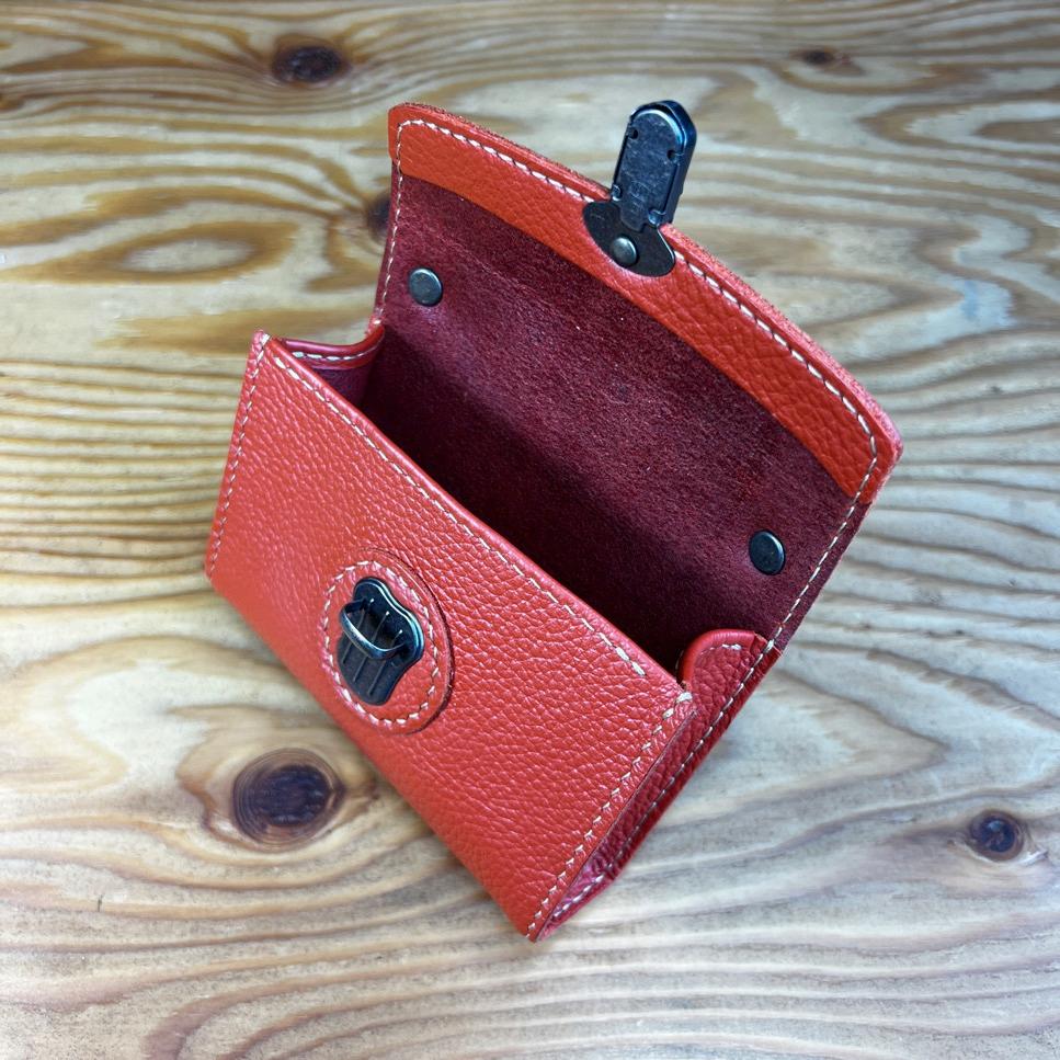 お洒落かわいいミニバッグ　オレンジ | 2枚目