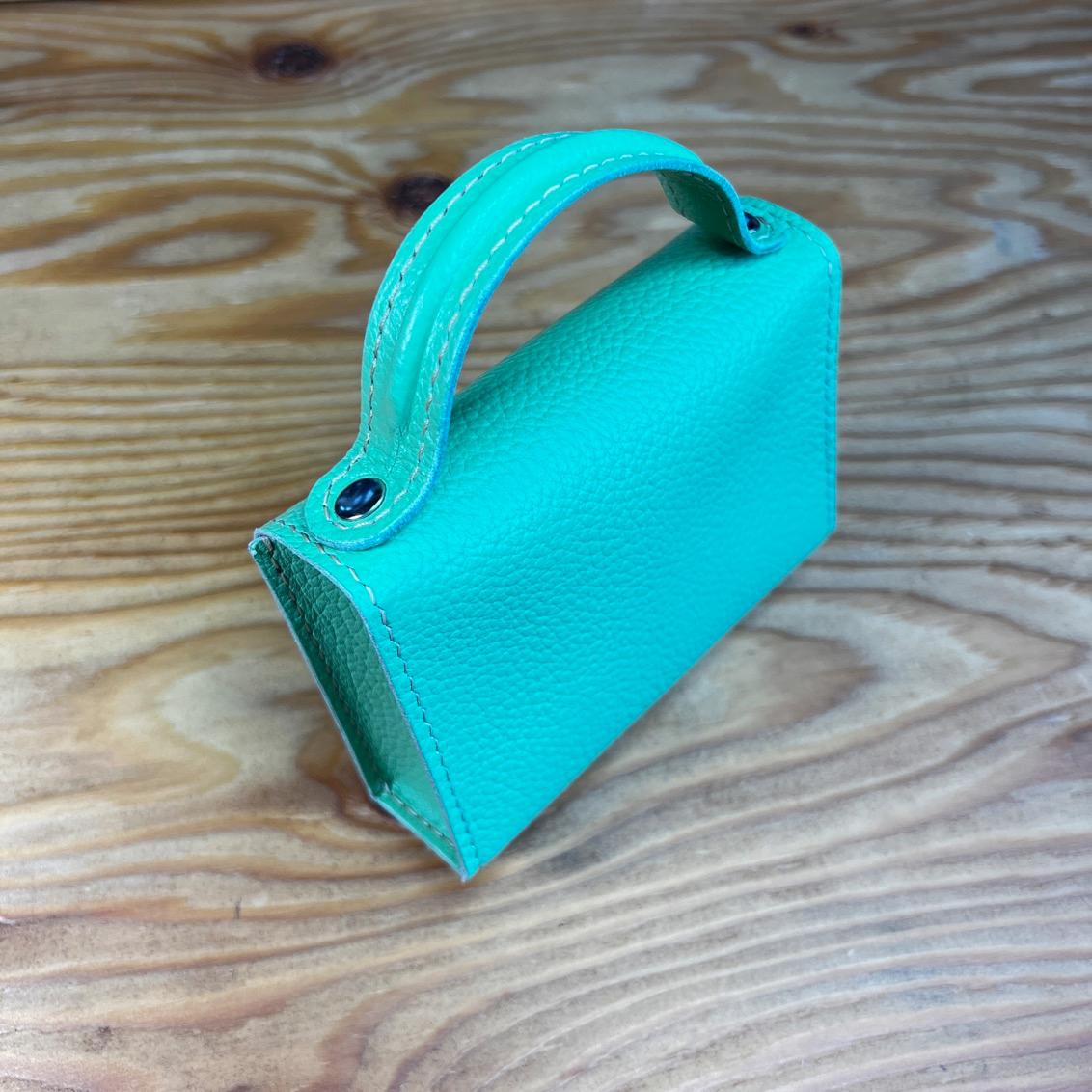 お洒落かわいいミニバッグ　ミントグリーン | 3枚目