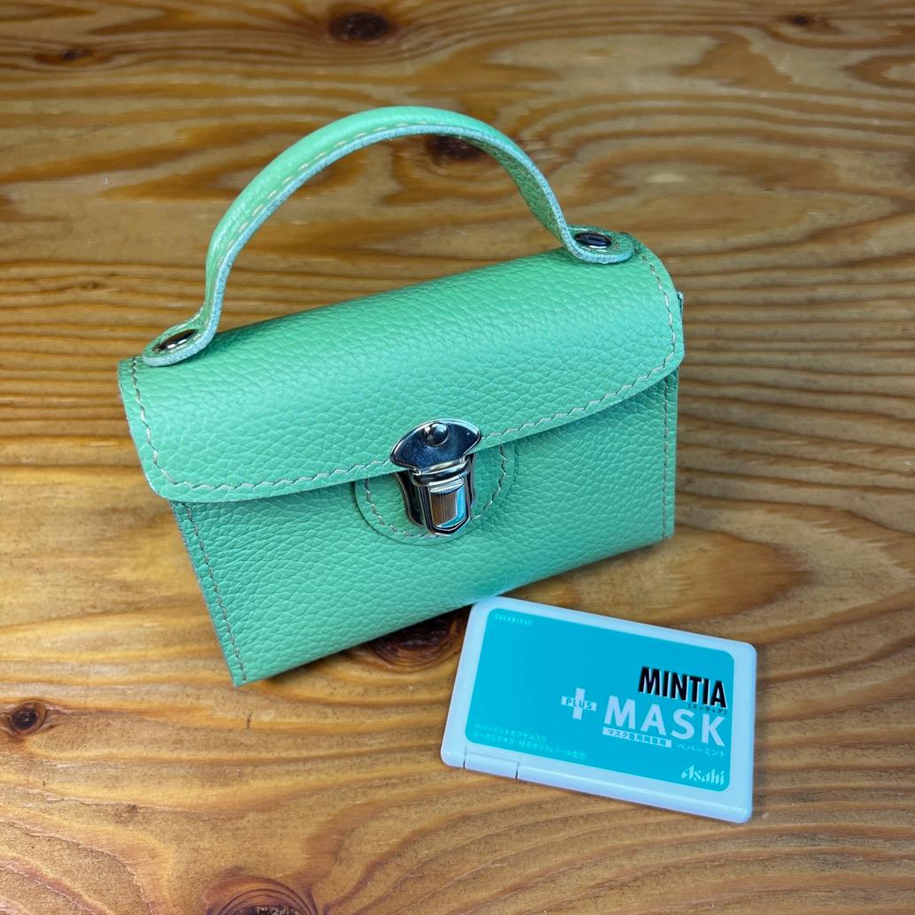 お洒落かわいいミニバッグ　ミントグリーン | 4枚目