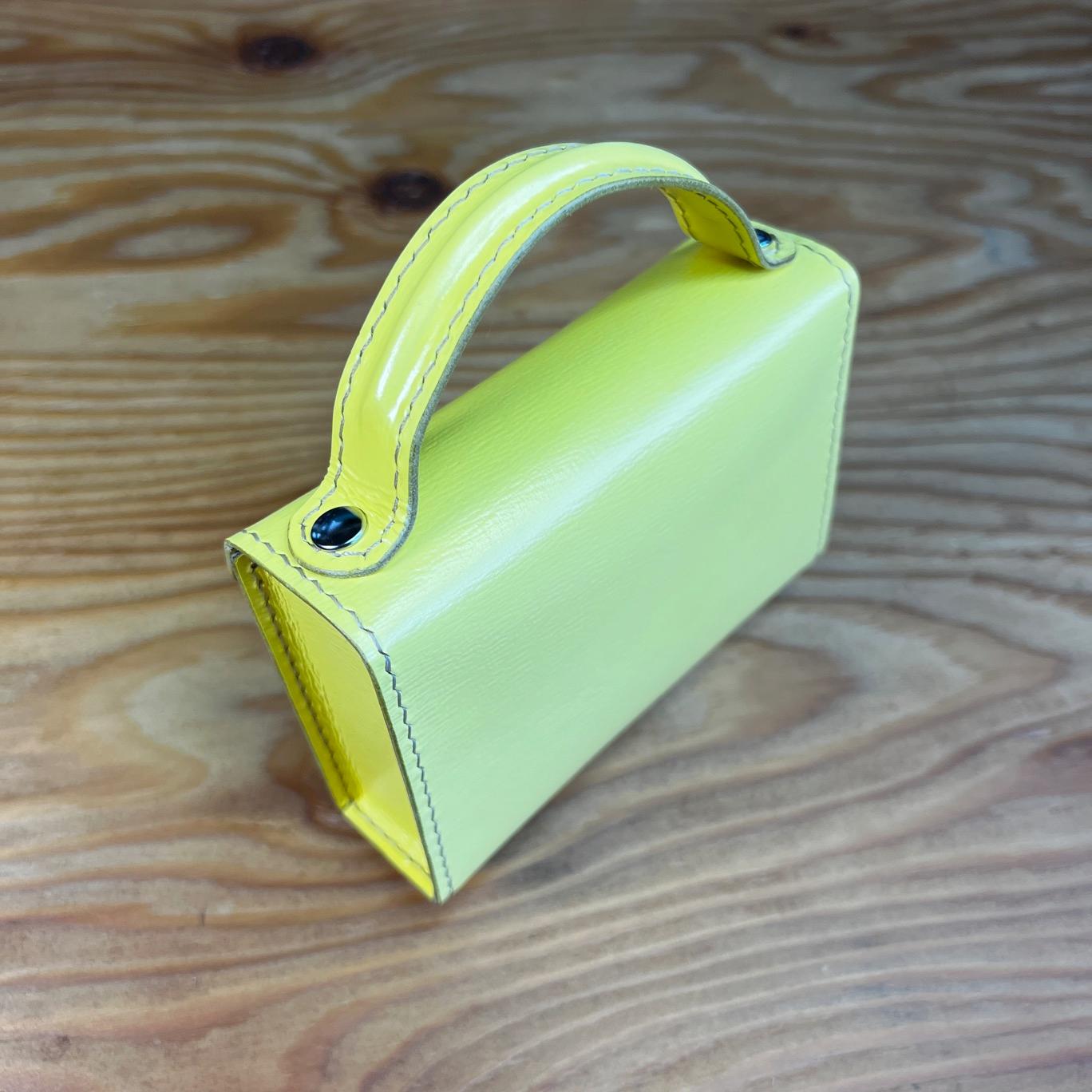 お洒落かわいいミニバッグ　レモンイエロー | 3枚目