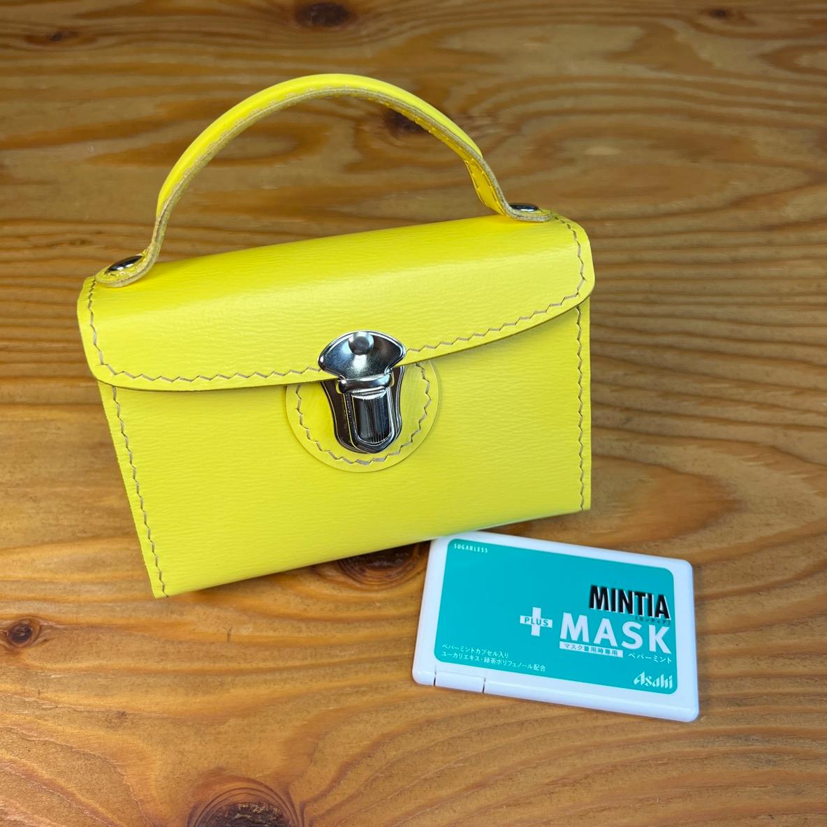お洒落かわいいミニバッグ　レモンイエロー | 4枚目